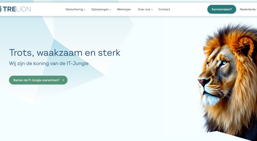 nieuwe website Trelion home