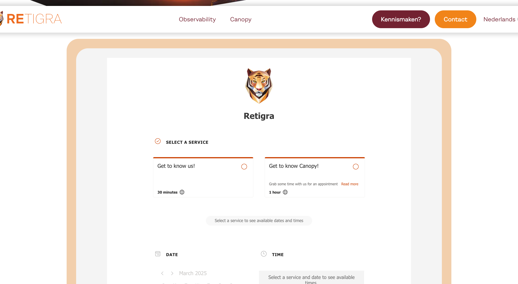 nieuwe website Retigra kennismaken